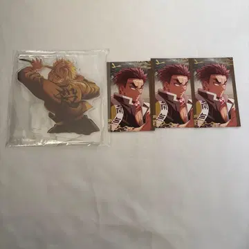 귀멸의 칼날 무한성편 아크릴 스탠드 포토 카드