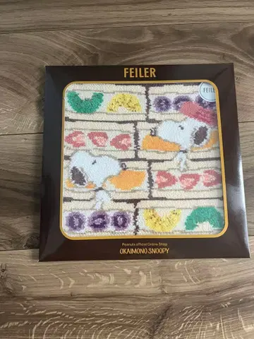 FEILER 쇼핑 스누피 한정판 손수건
