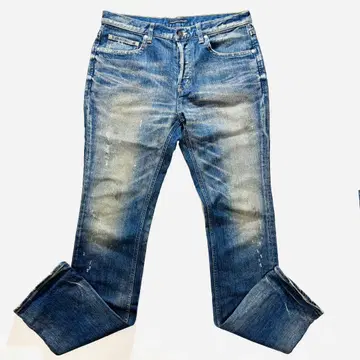 LOUNGE LIZARD 라운지 리자드 데미지 데님 팬츠 3