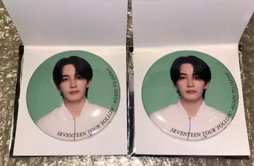 SEVENTEEN 정한 캔뱃지 2개 세트