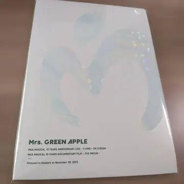 미세스 극장 팜플렛 Mrs. GREEN APPLE