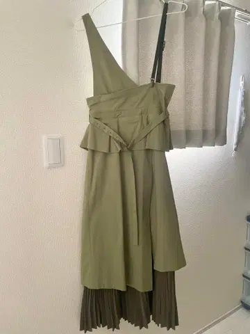 [SNIDEL] 3way 트렌치 원피스 카키 스나이델