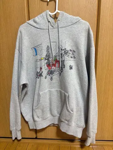 [ Level5 ] 키요 고양이 후드티 풀오버