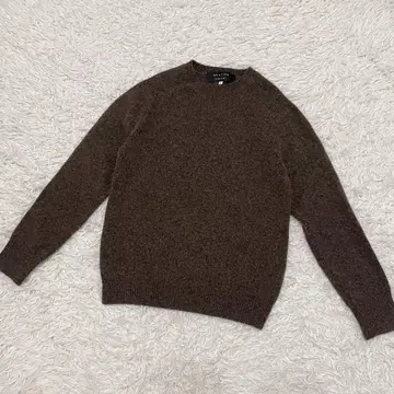 BEATING HEART 팅 하트 양모 카멜 니트