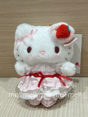 산리오 딸기 휘핑 케이크 백참