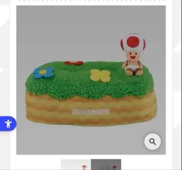 마리오 1번 복권 B상 키노피오 티슈 케이스