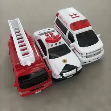 토이코 사운드 긴급 차량 3대 세트