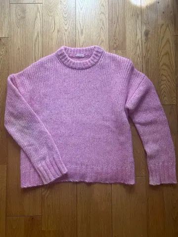 DRESSTERIOR 핑크 크루넥 스웨터