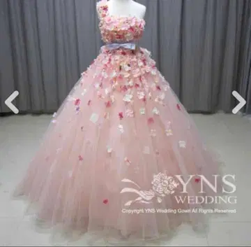 YNS WEDDING SL19929 핑크 컬러 드레스