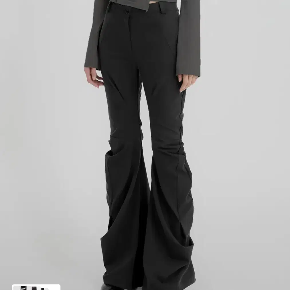 Flareup Drape Pants Asymmetrical Drape Pants