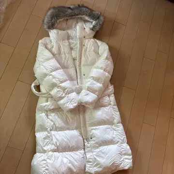 후드 부착 롱 다운 자켓