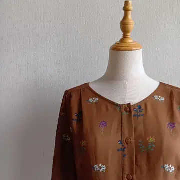 오메카시 꽃무늬 롱 원피스