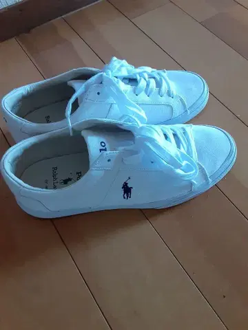 폴로 랄프 로렌 화이트 스니커즈