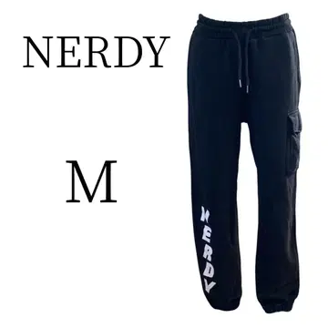 컨디션 최상 NERDY 널디 블랙 캐주얼 팬츠 M