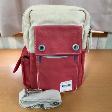 리네임 숄더백 빨간색/베이지 리네임 미니 바디백 RED