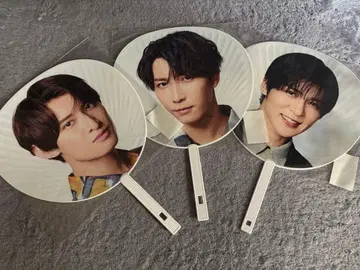 SnowMan 부채 3개 세트