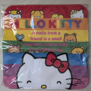 미사용 새상품 헬로키티 타월 미개봉 SANRIO 산리오