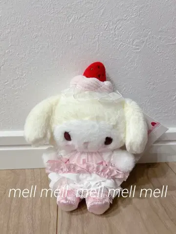 산리오 딸기 휘핑 케이크 백참