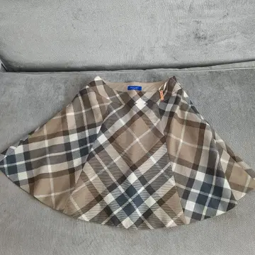 BLUE LABEL CRESTBRIDGE 체크 무늬 플레어 스커트 38