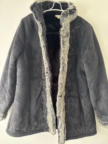 L.L.Bean 무스탕 코트 자수