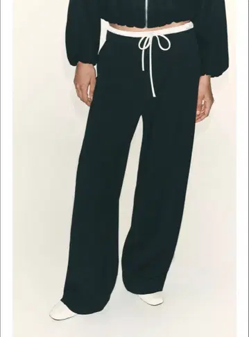 Zara 더블 허리 팬츠