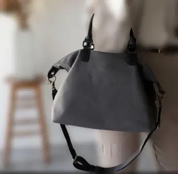 비타 펠리체 나일론 토트백 차콜