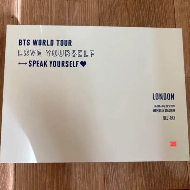 방탄소년단 bts 웸블리 러브유어셀프 런던 블루레이