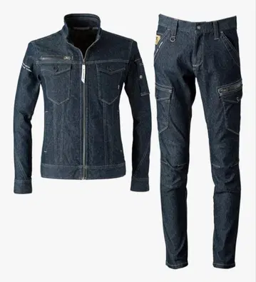 아이즈 프론티어 데님 상하의 세트