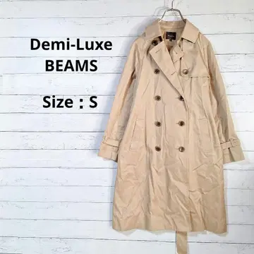 [새상품급] 데미룩스 빔즈 여성용 아우터 베이지 트렌치코트 가을 상품