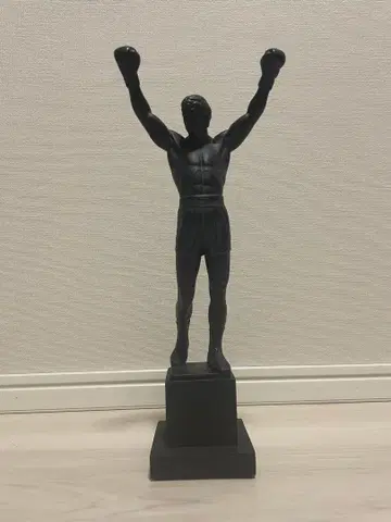 영화 록키 3 동상 (레진제)