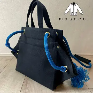 masaco. 3way 종이접기 백팩 핸드백 타카시마 캔버스