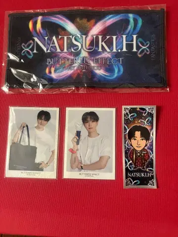호리 나츠키 BUTTERFLY EFFECT 굿즈 세트