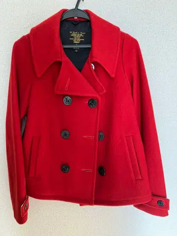 SHIPS 빨간색 M 사이즈 피코트