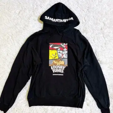 루니툰 사만사베가 콜라보 후드티 F 오버 사이즈