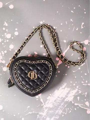 Darich 하트 모티브 미니 백 블랙