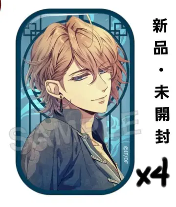 피오피오레의 만종 니콜라 직사각형 캔뱃지 4개