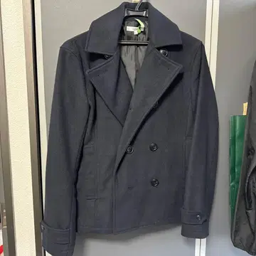 다크 그레이 피 코트