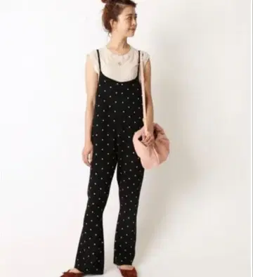 U by SPICK&SPAN 도트 자카드 니트 올인원