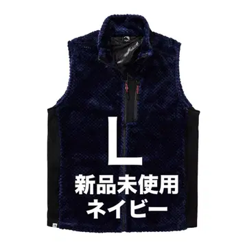 워크맨 다이아 플리스 안감 알루미늄 베스트 플리스 L 네이비