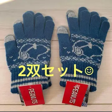 스누피 장갑 2세트