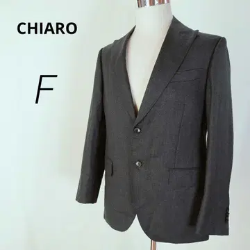 하자품 CHIARO 그레이 테일러드 자켓 싱글 [ F ] c11002