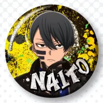 K-POP style 라메 캔뱃지 무타노 무진