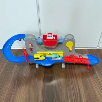 목욕탕 DE 미니카 온도에 따라 색이 변하는 기차 2대 포함