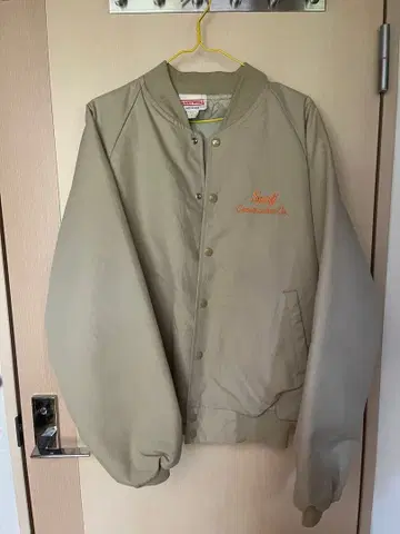 HARTWELL 베이지 나일론 자켓 M