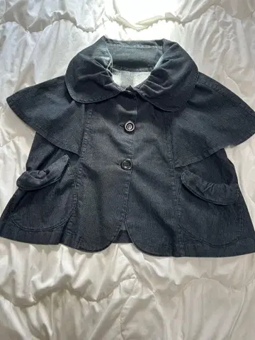 다크 그레이 데님 자켓