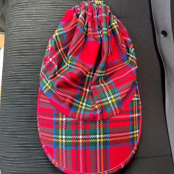 Noisy Noisy 레드 체크 베레모 골프