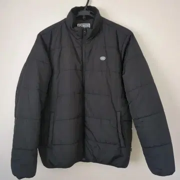 DISCUS 블랙 다운 자켓