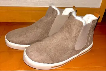 이세탄 구매 amitie 스웨이드 사이드 고어 부츠 퍼 포함 22.5cm