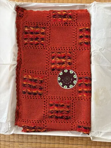 미사용 새상품 다이마루 백화점 구매 실크 숄