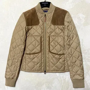 [ 새상품급 ] 랄프 로렌 퀼팅 자켓 베이지 M